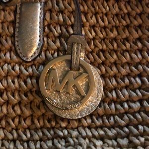 A Michael Kors straw summer bag